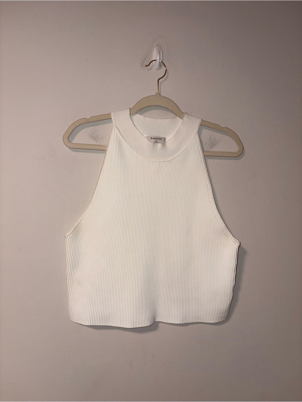 Aritzia Babaton Sculpt Knit Ribbed Tank XL